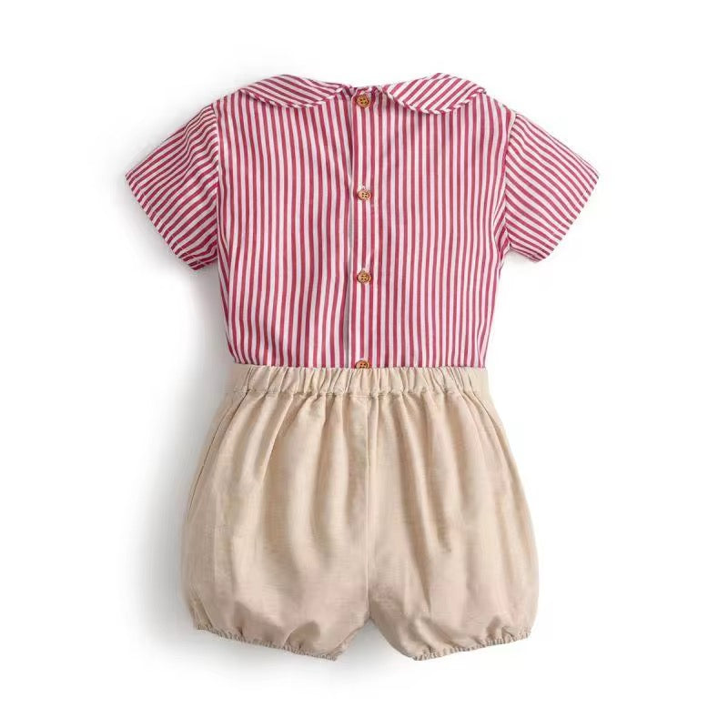 ❤️👦🏻 Little Red Gentleman Set