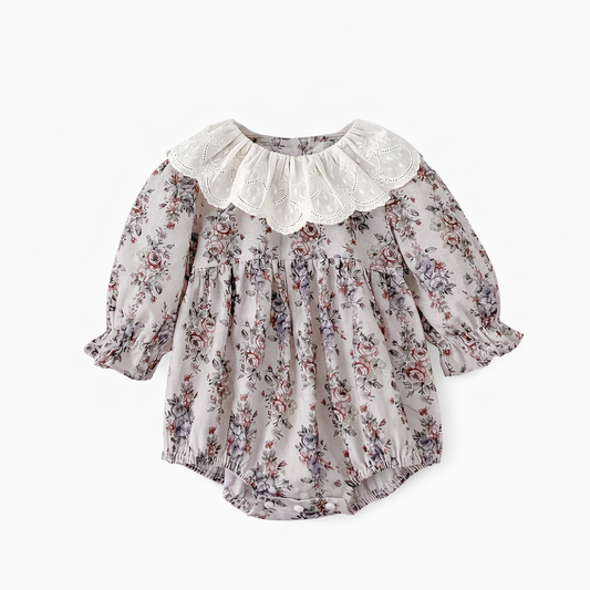 Dusty rose romper 💐