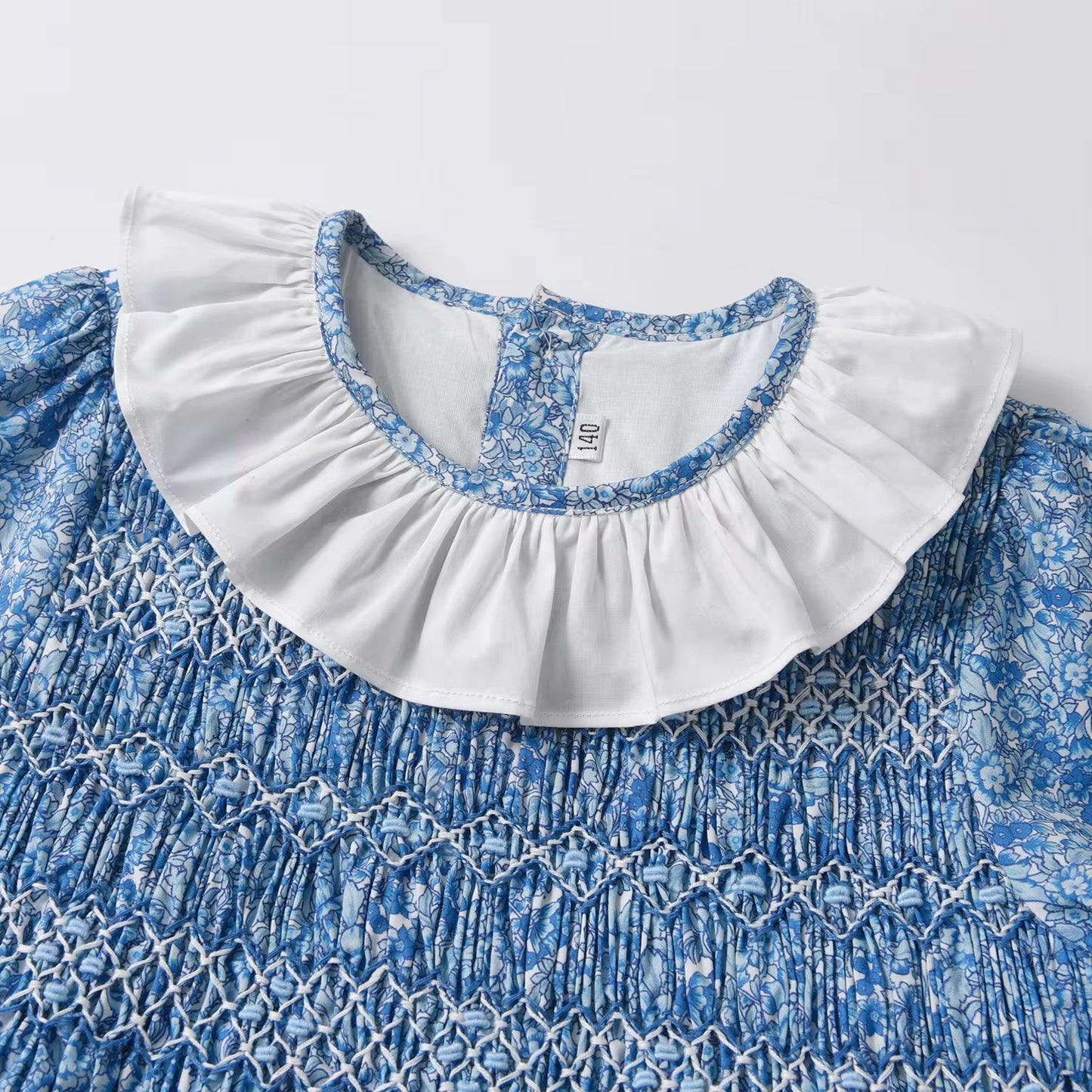 💙 Floral Long Sleeve Dress