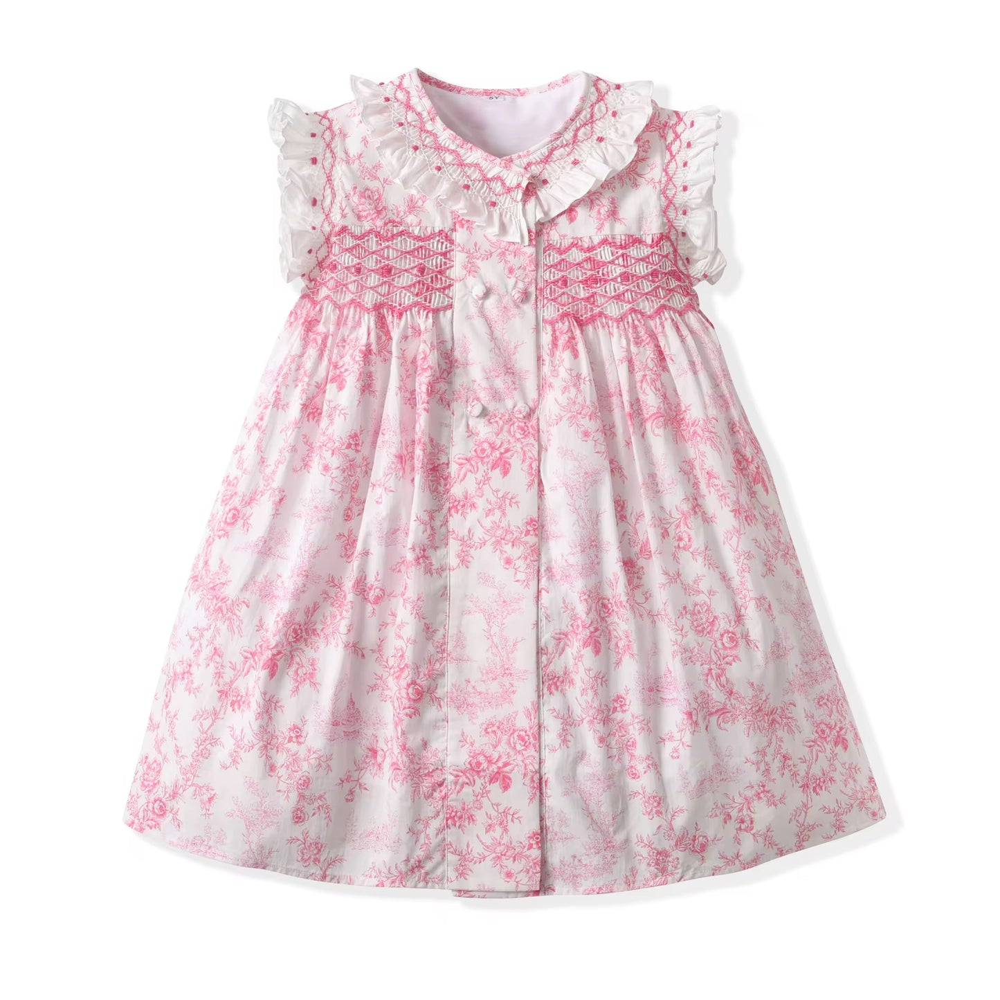 🌸 Floral Pink Dress