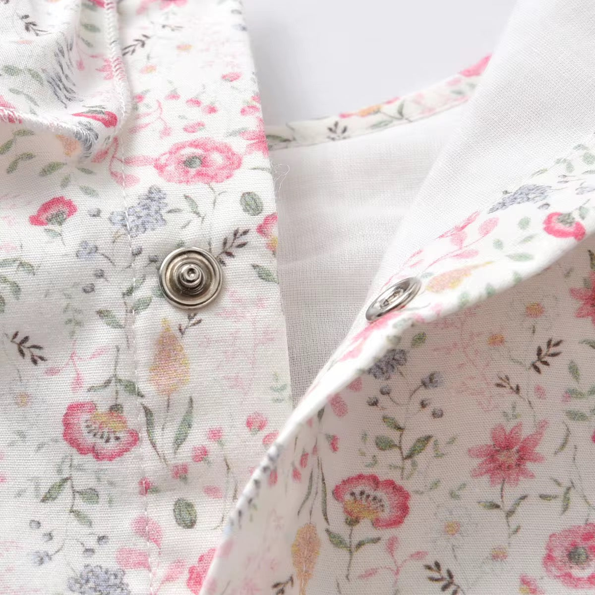 🌷 Floral Ruffle Romper