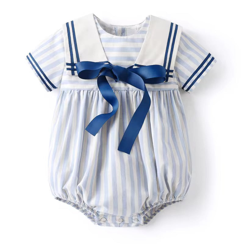 ⚓️👶🏻 Sailor Bow Romper