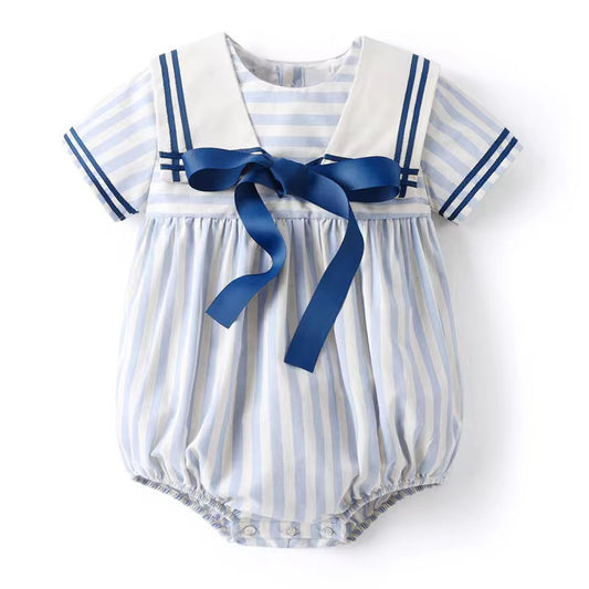 ⚓️👶🏻 Sailor Bow Romper