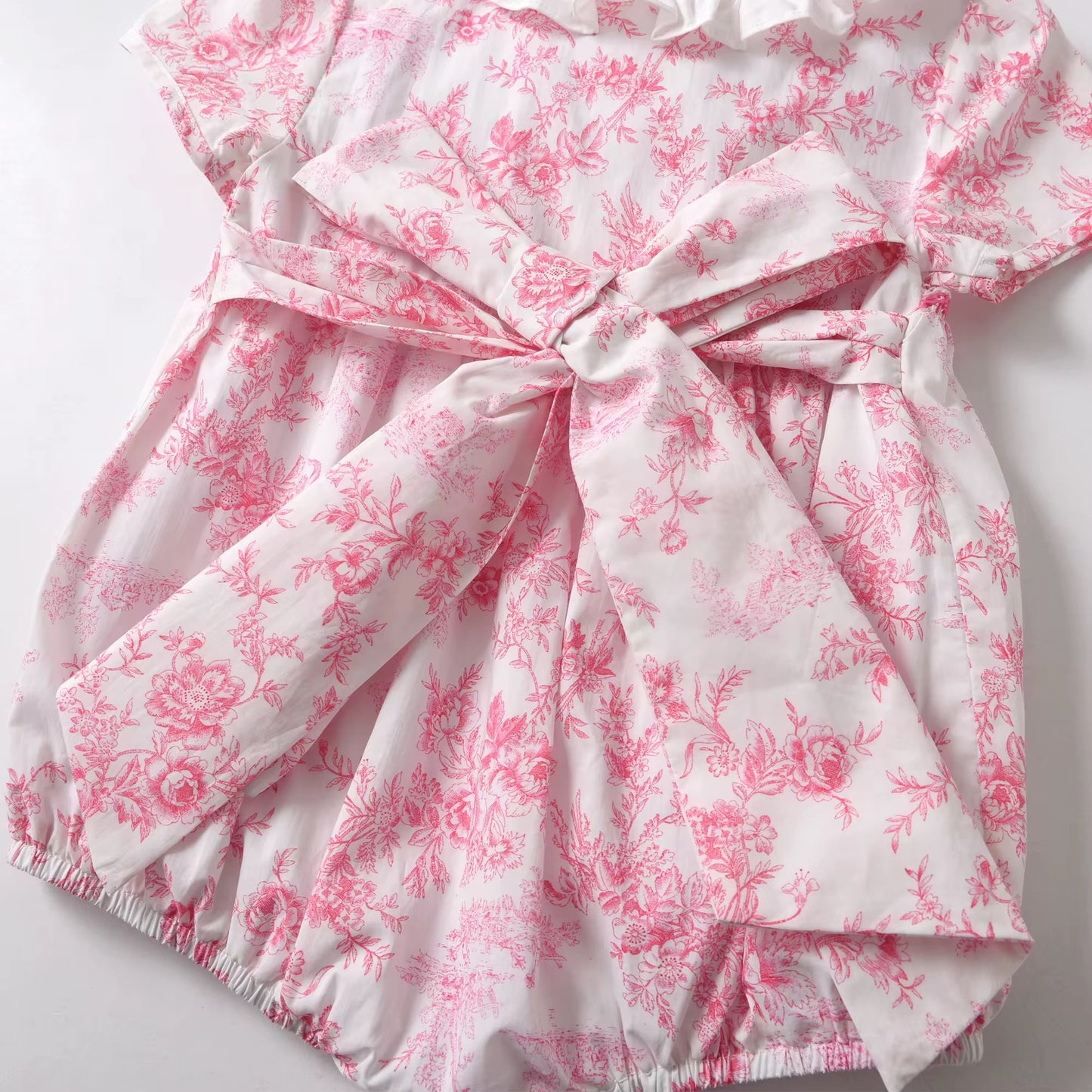 🌸👶🏻 ‎‏Floral Pink Romper