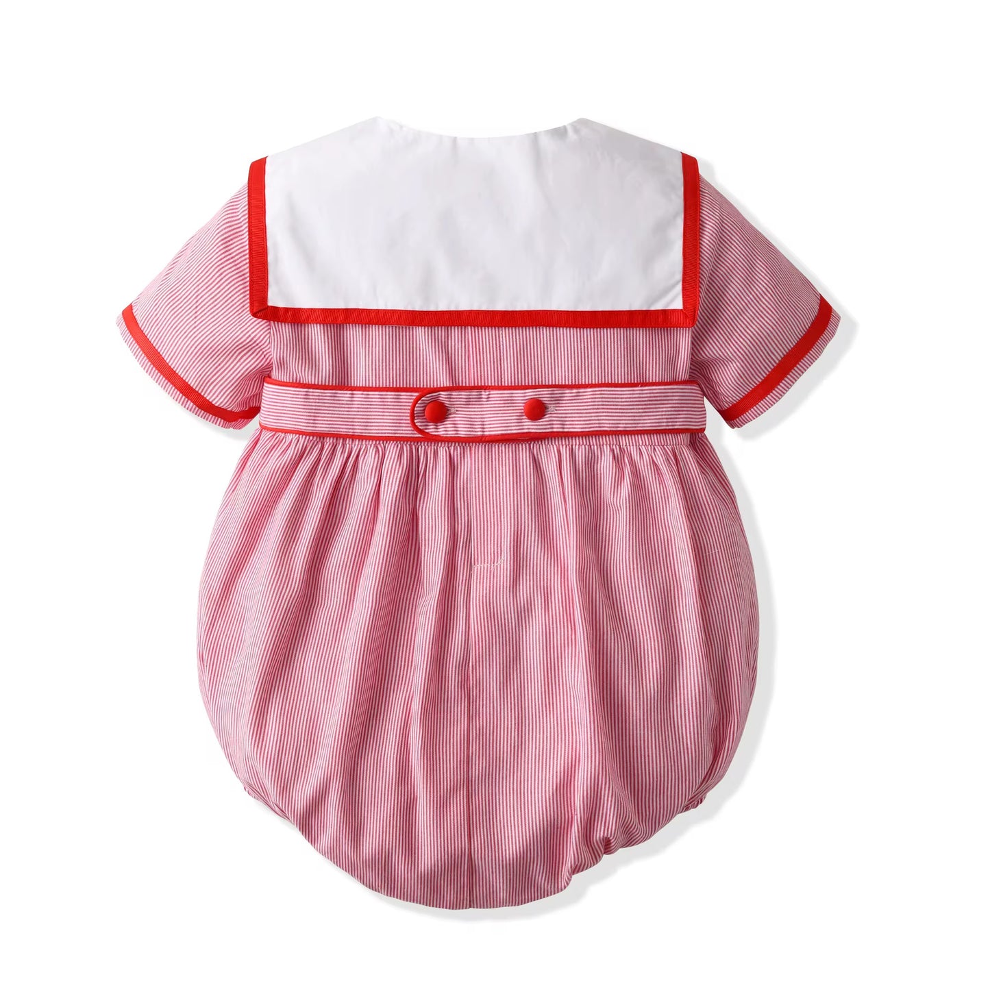 ❤️⚓️ Red Sailor Romper