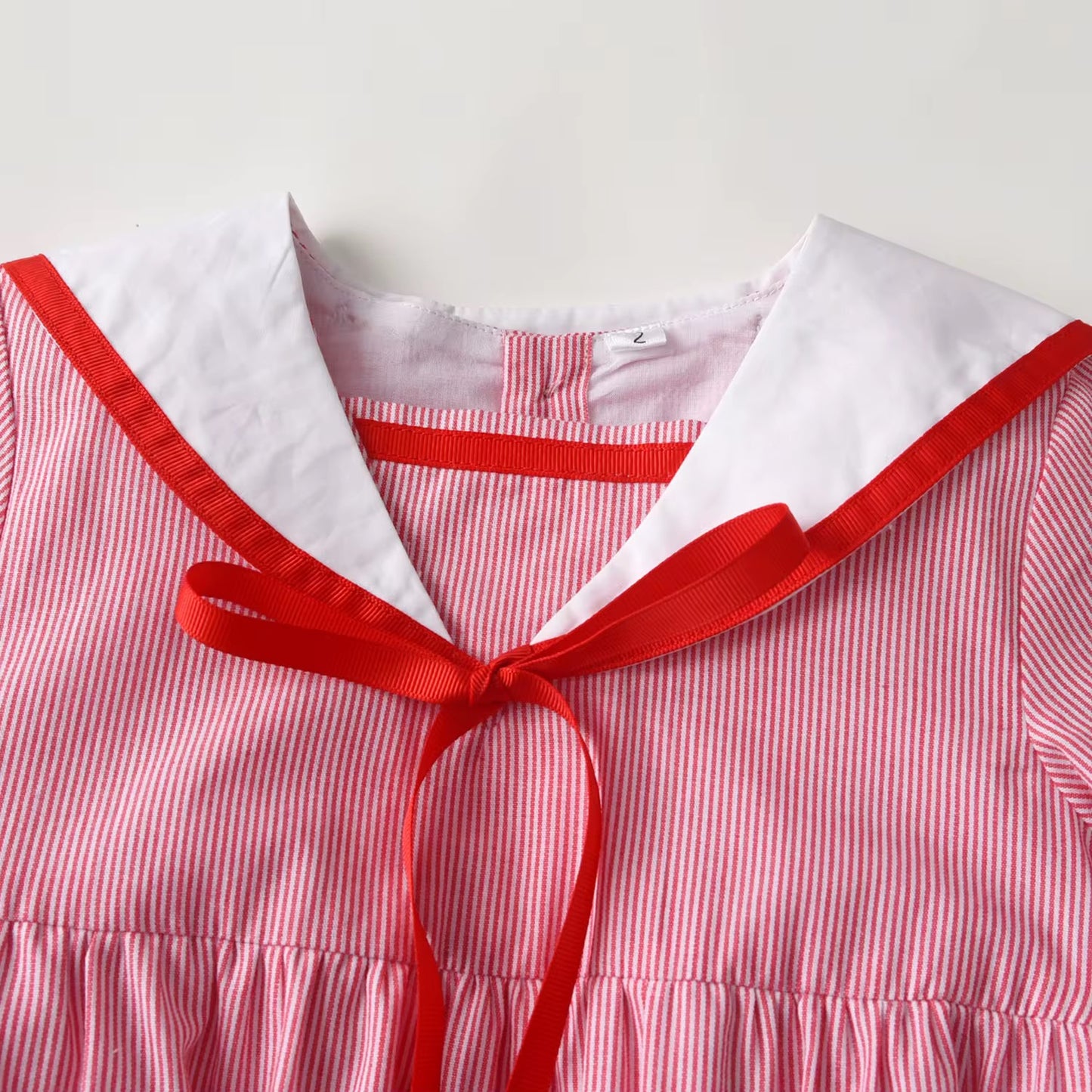 ❤️⚓️ Red Sailor Romper