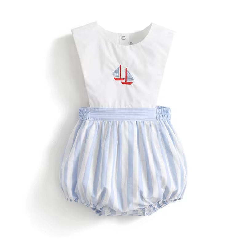 Sailor Baby Romper 🩵