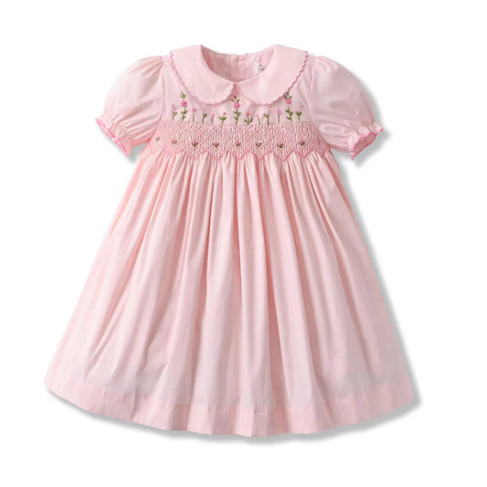 Blush Smocked Dress 💗