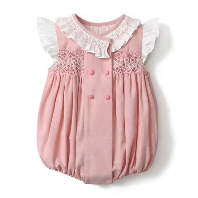 🌷 Puffy Rose Romper